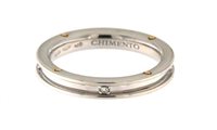 Ring Chimento Woman in White Gold Diamante 1A08481B15140